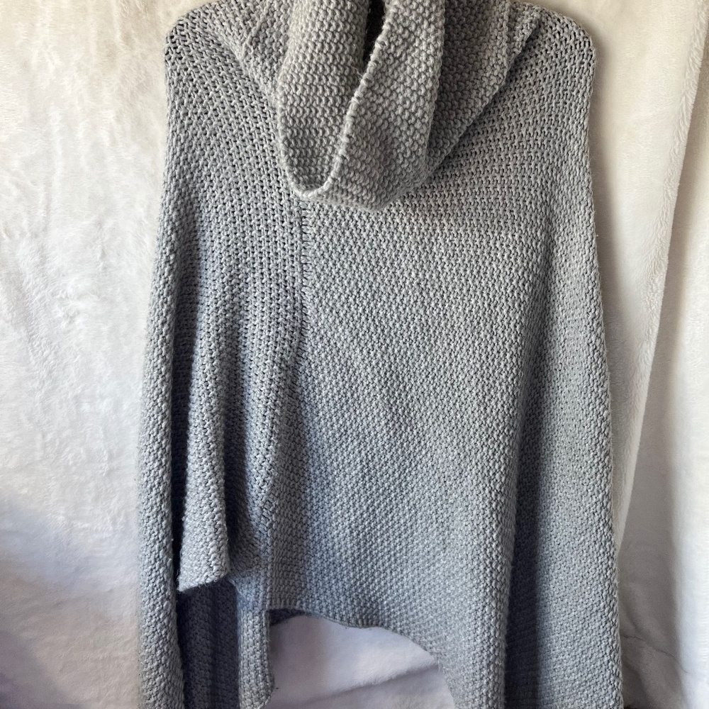 Gray Poncho